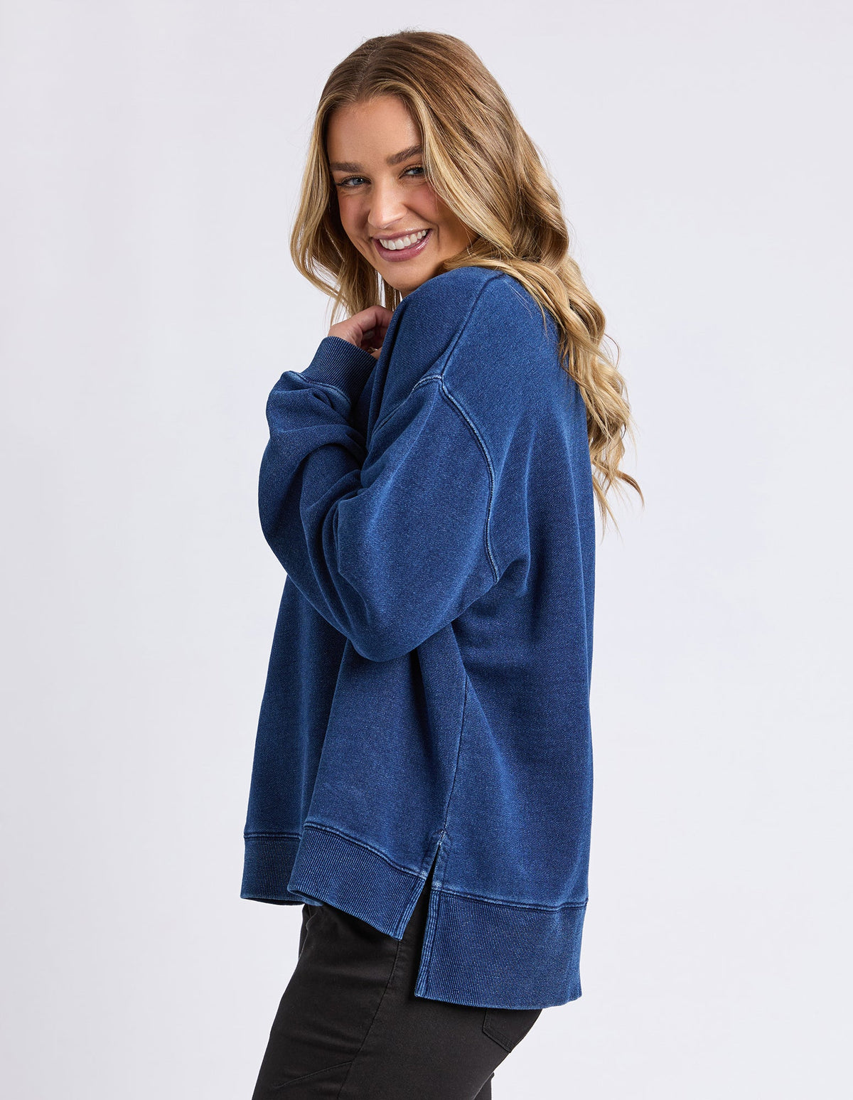 REMEDY CREW BLUE_by_FOXWOOD_women's_in_New Zealand_ REMEDY CREW BLUE _