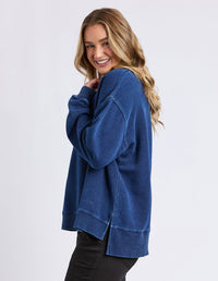 REMEDY CREW BLUE_by_FOXWOOD_women's_in_New Zealand_ REMEDY CREW BLUE _