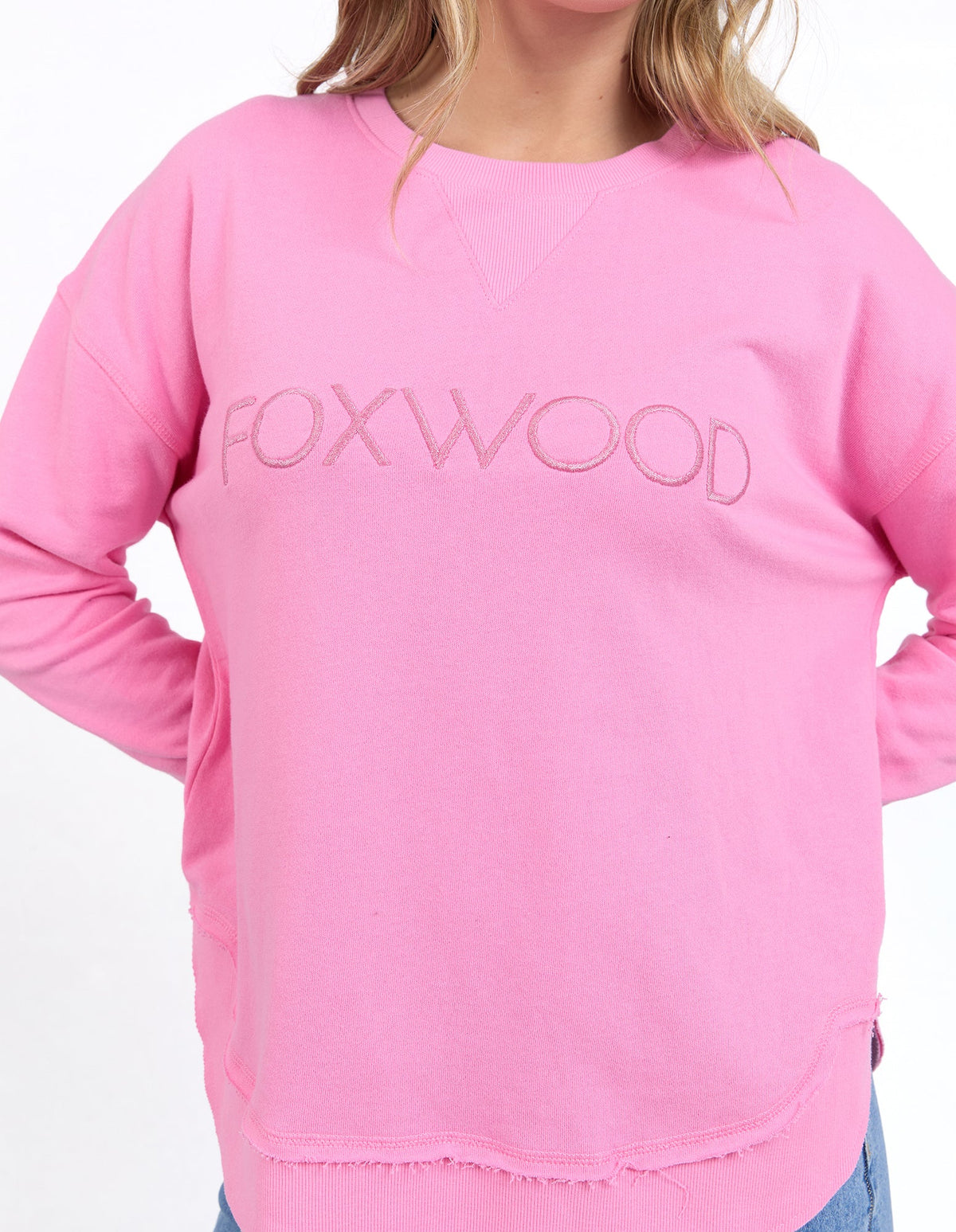 FOXWOOD_SIMPLIFIED CREW BUBBLE GUM _ SIMPLIFIED CREW BUBBLE GUM _ Ebony Boutique NZ