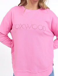 FOXWOOD_SIMPLIFIED CREW BUBBLE GUM _ SIMPLIFIED CREW BUBBLE GUM _ Ebony Boutique NZ