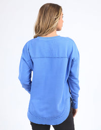 FOXWOOD_SIMPLIFIED CREW COBALT _ SIMPLIFIED CREW COBALT _ Ebony Boutique NZ