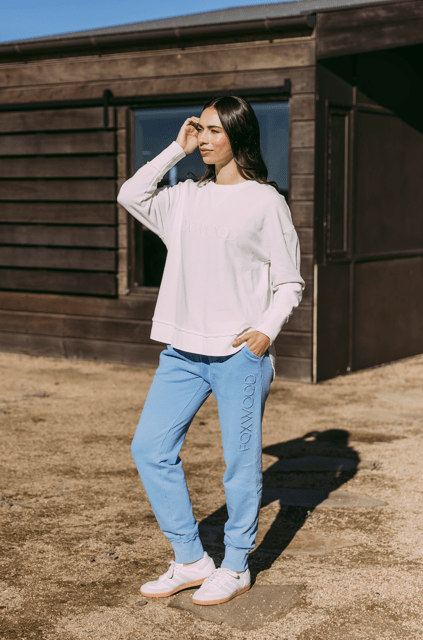 FOXWOOD_SIMPLIFIED CREW ECRU _ SIMPLIFIED CREW ECRU _ Ebony Boutique NZ