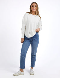 FOXWOOD_SIMPLIFIED CREW ECRU _ SIMPLIFIED CREW ECRU _ Ebony Boutique NZ