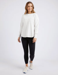 FOXWOOD_SIMPLIFIED CREW ECRU _ SIMPLIFIED CREW ECRU _ Ebony Boutique NZ