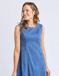 FOXWOOD_SOLENE DENIM DRESS _ SOLENE DENIM DRESS _ Ebony Boutique NZ