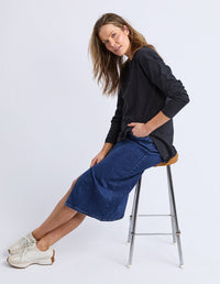 STANDARD LONG SLEEVE BLACK_by_FOXWOOD_women's_in_New Zealand_ STANDARD LONG SLEEVE BLACK _