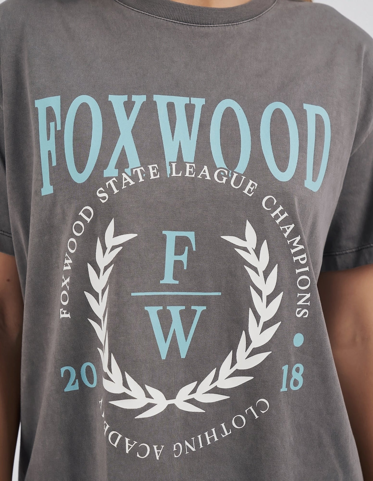 STATE LEAGUE TEE_by_FOXWOOD_women's_in_New Zealand_ FOXWOOD_STATE LEAGUE TEE _ STATE LEAGUE TEE _ Ebony Boutique NZ _