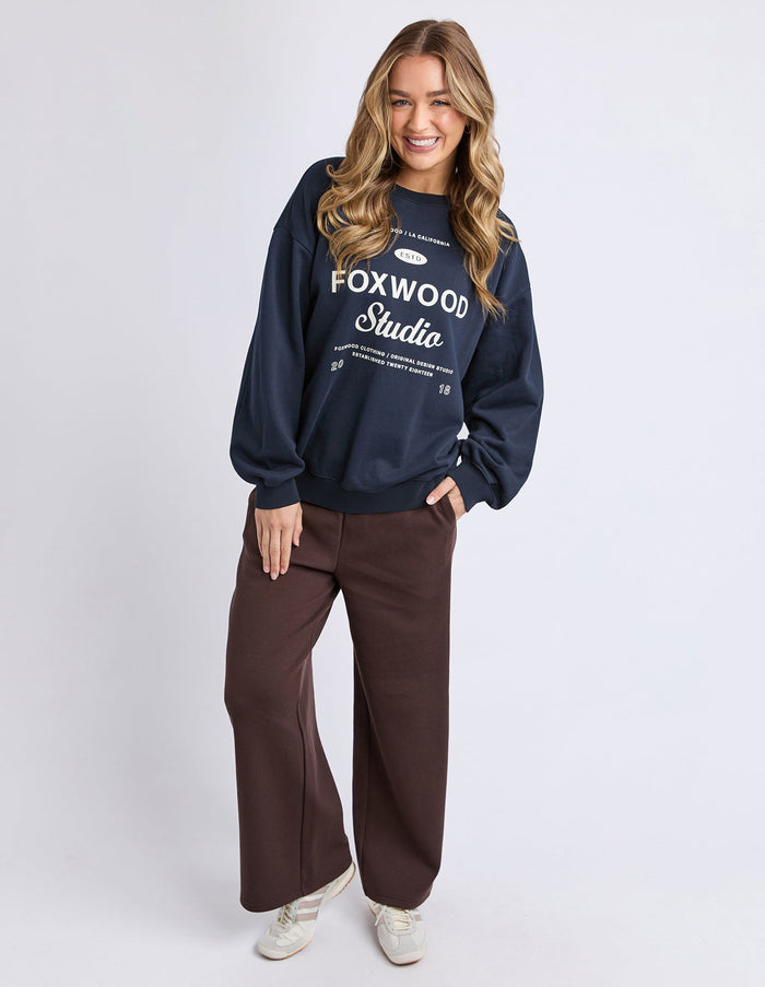 STUDIO CREW NAVY_by_FOXWOOD_women's_in_New Zealand_ STUDIO CREW NAVY _