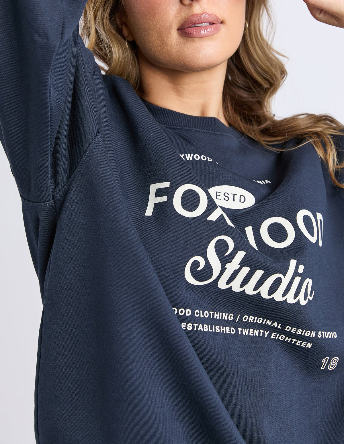 STUDIO CREW NAVY_by_FOXWOOD_women's_in_New Zealand_ STUDIO CREW NAVY _