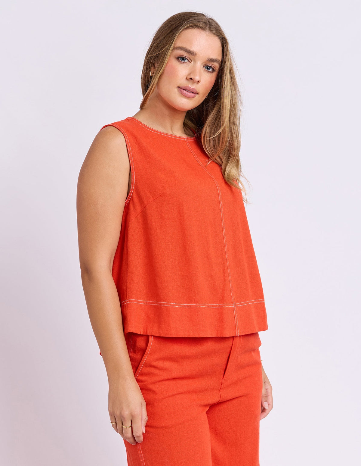 VENTO TOP GRENADINE_by_FOXWOOD_women's_in_New Zealand_ SIDE _