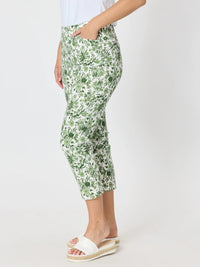 GORDON SMITH_ALEXANDRIA PANT BASIL / WHITE _ ALEXANDRIA PANT BASIL / WHITE _ Ebony Boutique NZ