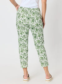GORDON SMITH_ALEXANDRIA PANT BASIL / WHITE _ ALEXANDRIA PANT BASIL / WHITE _ Ebony Boutique NZ