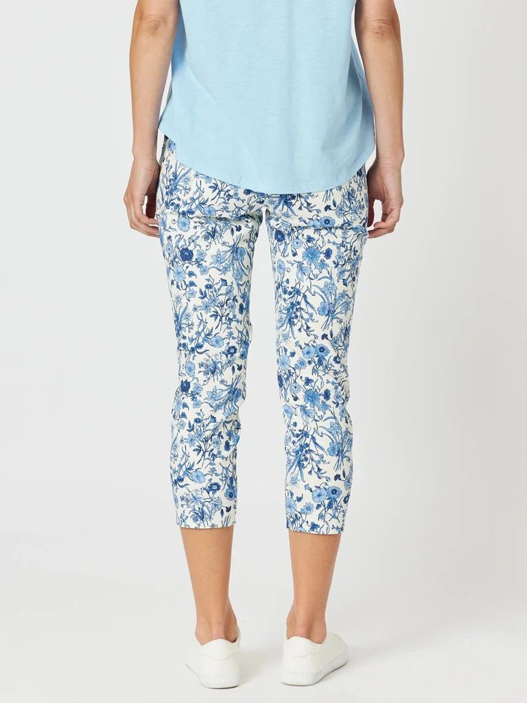 GORDON SMITH_ALEXANDRIA PANT BLUE/WHITE _ ALEXANDRIA PANT BLUE/WHITE _ Ebony Boutique NZ