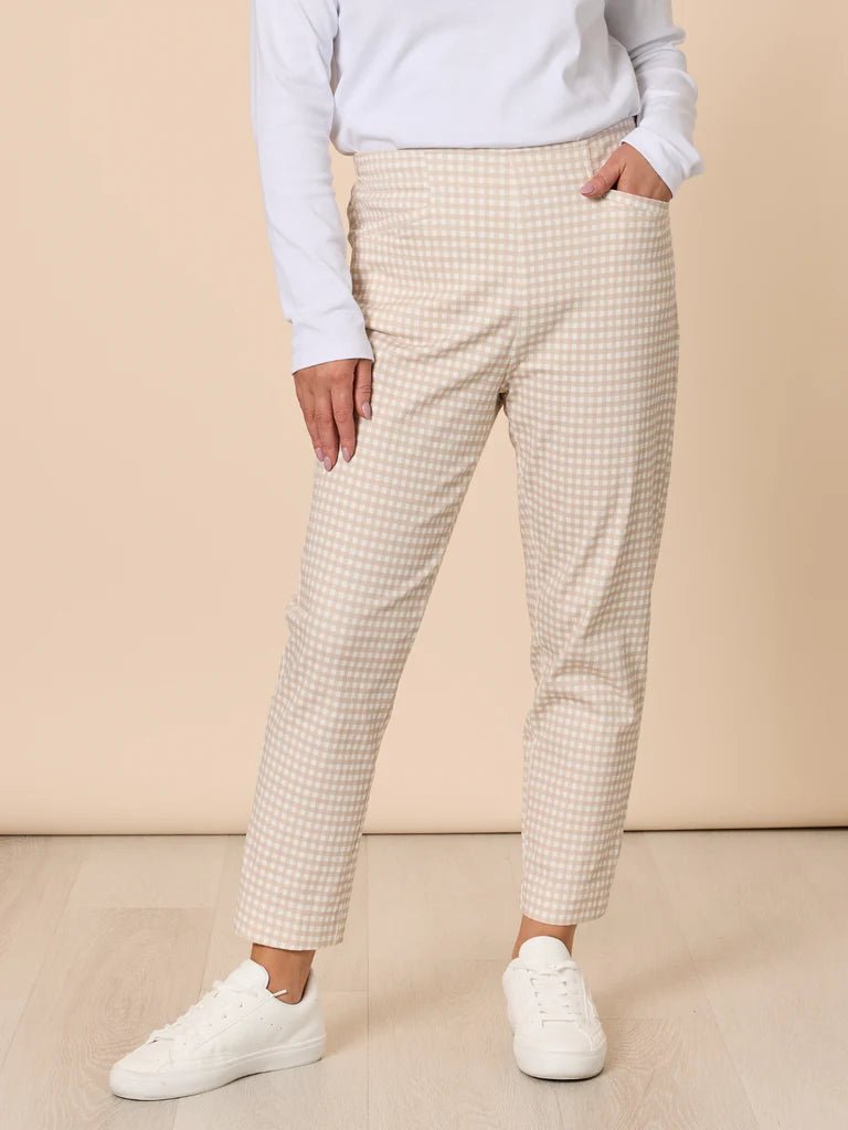 GORDON SMITH_ALEXIS PANT NATURAL _ ALEXIS PANT NATURAL _ Ebony Boutique NZ
