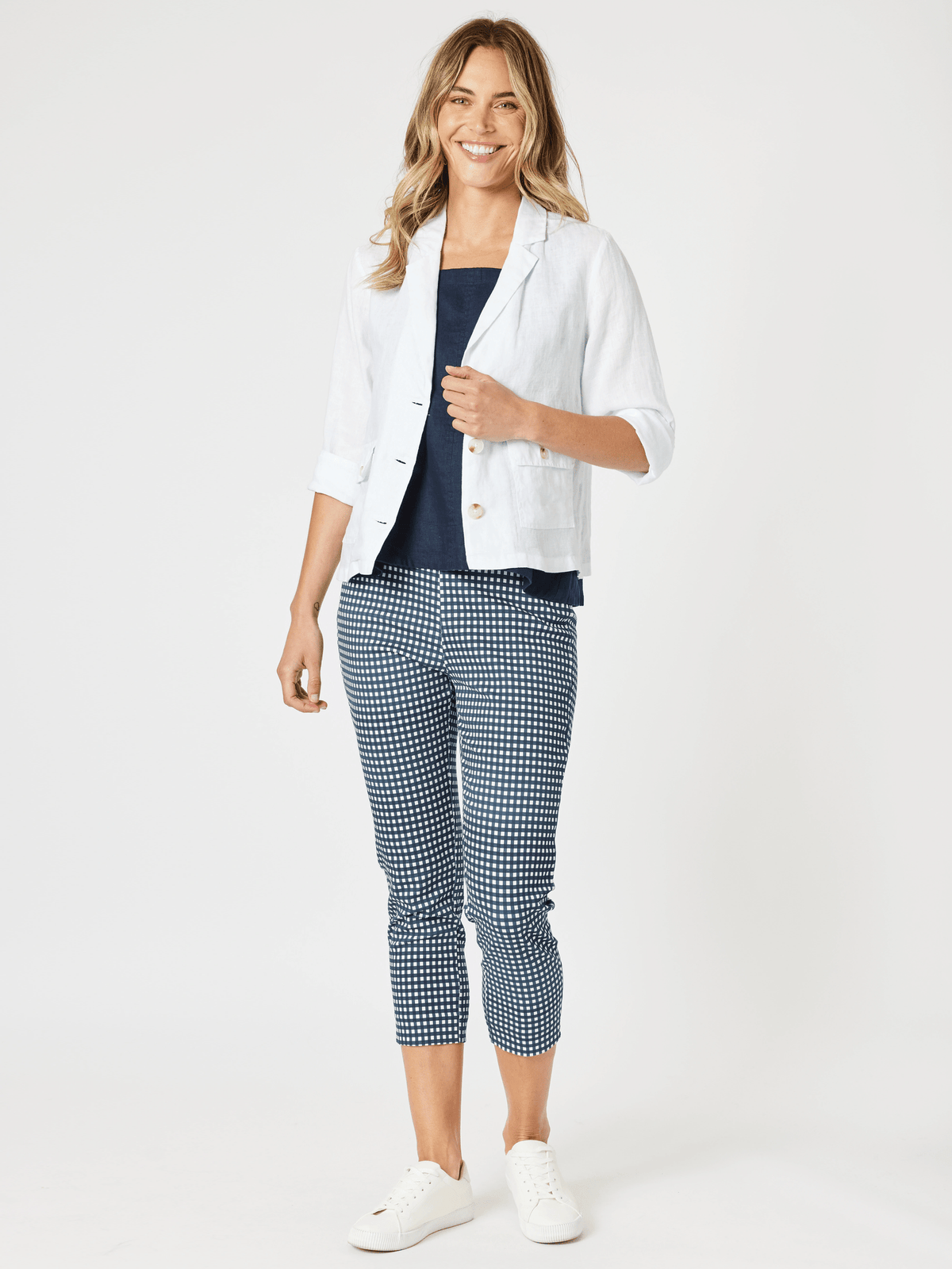 GORDON SMITH_ALEXIS PANT NAVY _ ALEXIS PANT NAVY _ Ebony Boutique NZ