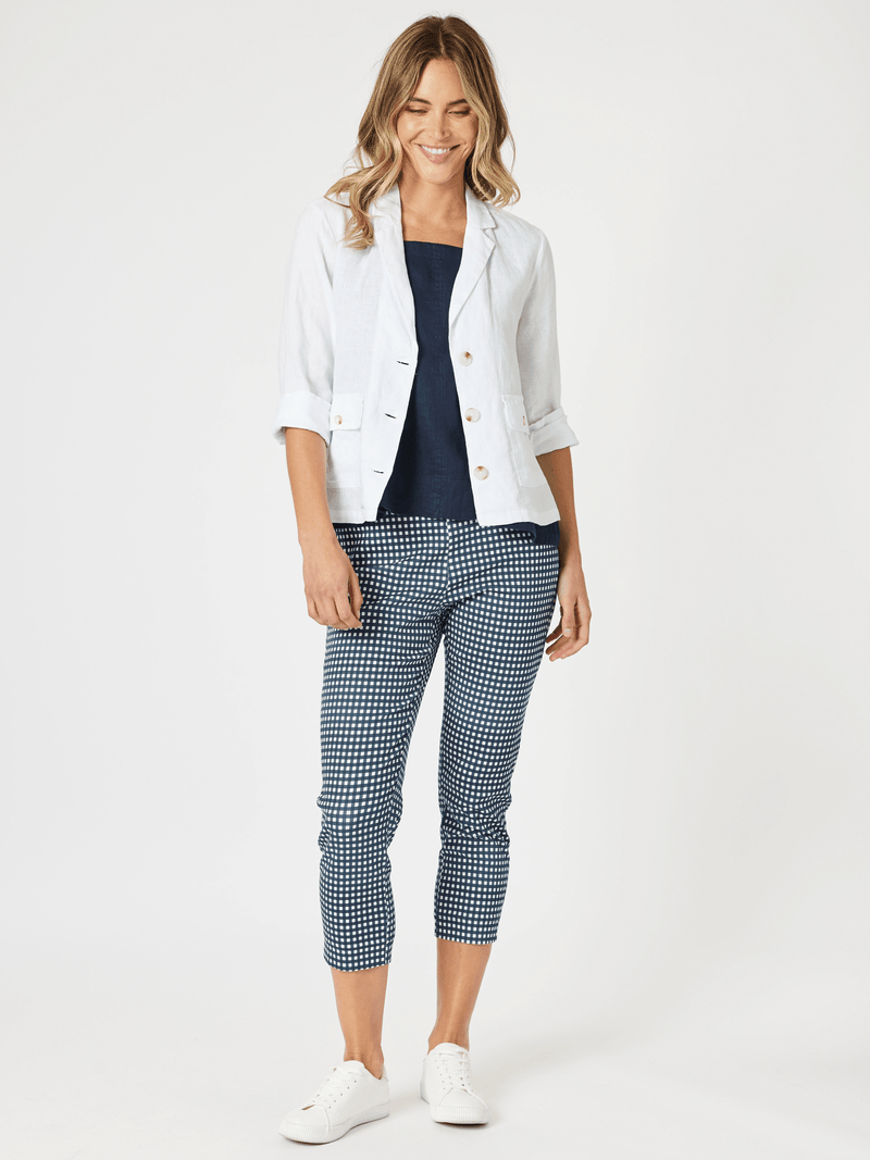 GORDON SMITH_ALEXIS PANT NAVY _ ALEXIS PANT NAVY _ Ebony Boutique NZ
