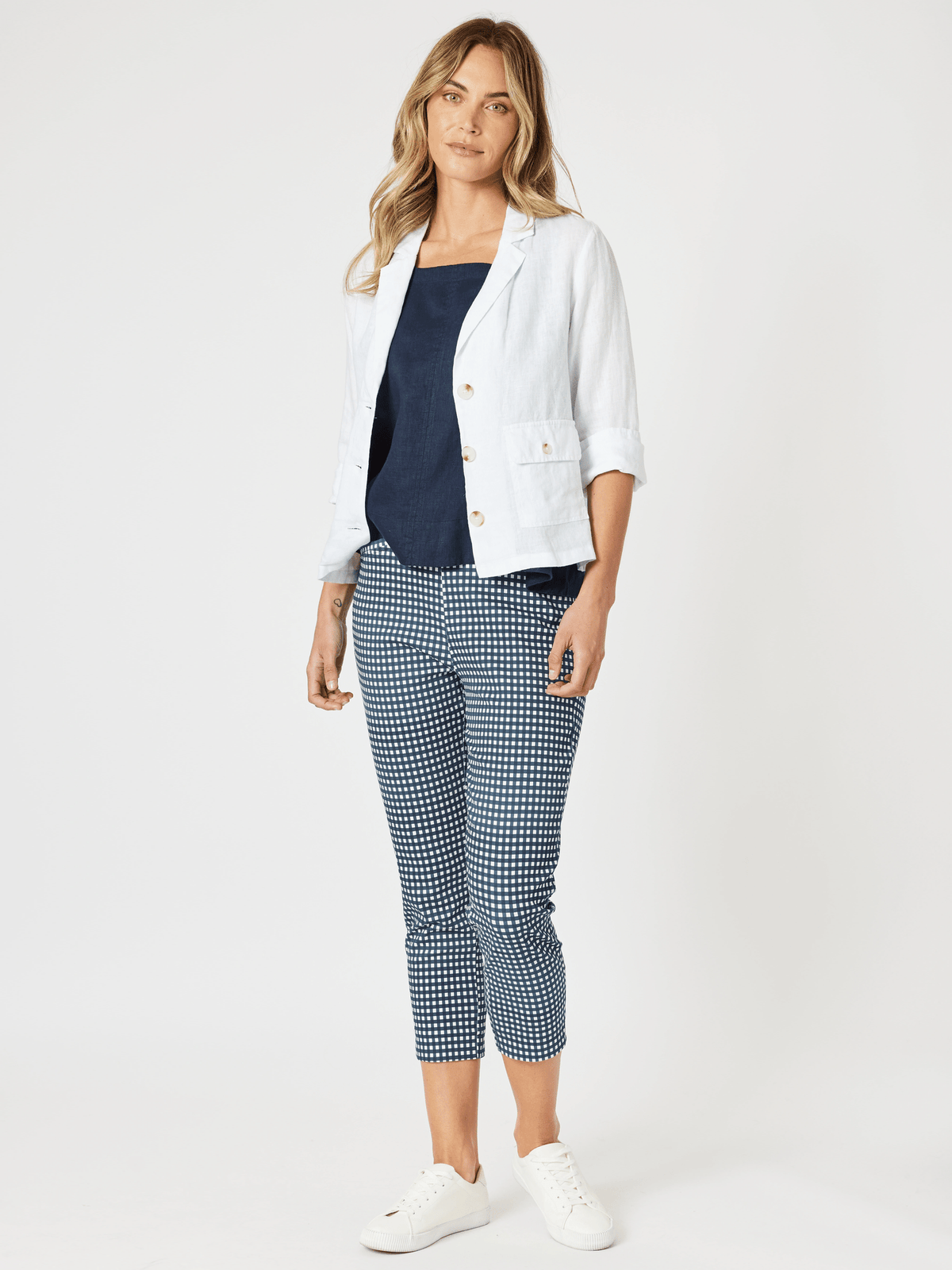 GORDON SMITH_ALEXIS PANT NAVY _ ALEXIS PANT NAVY _ Ebony Boutique NZ