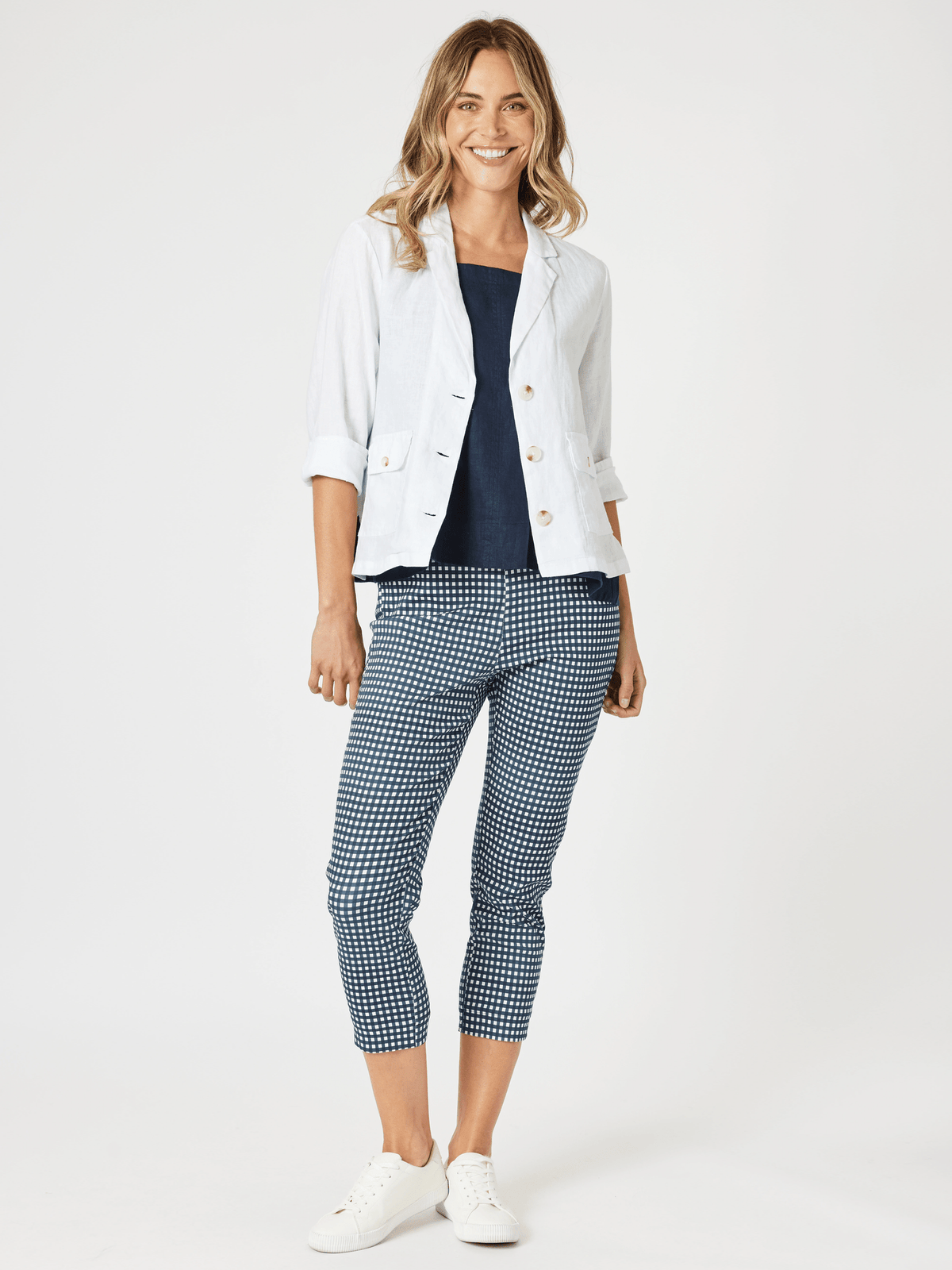 GORDON SMITH_ALEXIS PANT NAVY _ ALEXIS PANT NAVY _ Ebony Boutique NZ