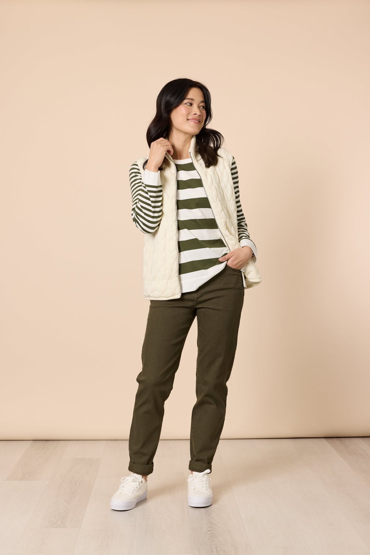 BRIGHTON STRIPE TOP_by_GORDON SMITH_women's_in_New Zealand_ BRIGHTON STRIPE TOP _
