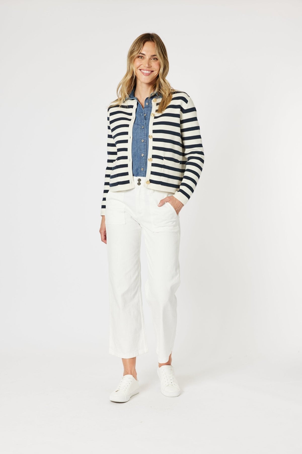 GORDON SMITH_CAPETOWN CARDIGAN _ CAPETOWN CARDIGAN _ Ebony Boutique NZ