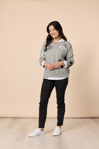 CHELSEA FLOWER KNIT_by_GORDON SMITH_women's_in_New Zealand_ CHELSEA FLOWER KNIT _