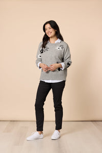 CHELSEA FLOWER KNIT_by_GORDON SMITH_women's_in_New Zealand_ CHELSEA FLOWER KNIT _