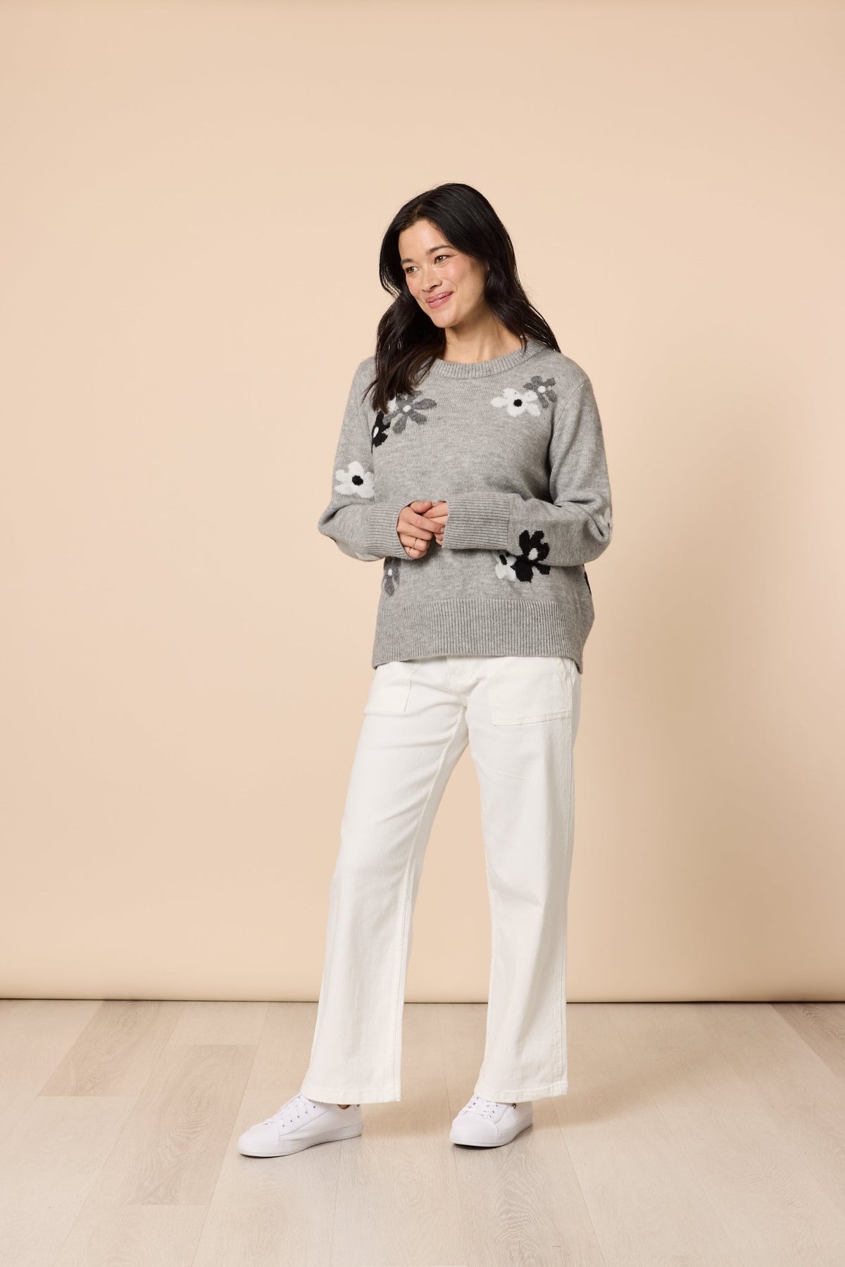 CHELSEA FLOWER KNIT_by_GORDON SMITH_women's_in_New Zealand_ CHELSEA FLOWER KNIT _
