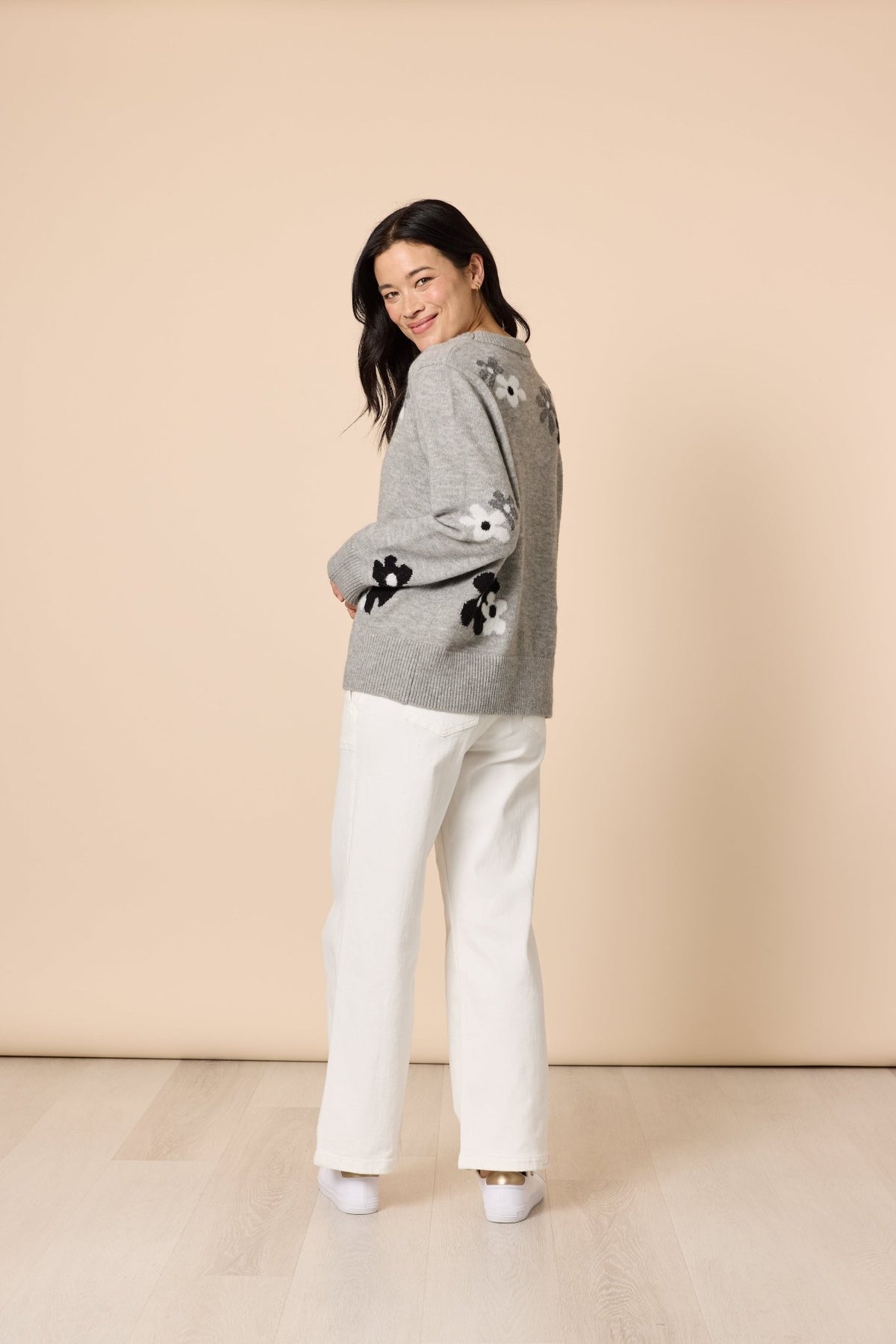 CHELSEA FLOWER KNIT_by_GORDON SMITH_women's_in_New Zealand_ CHELSEA FLOWER KNIT _