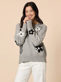 CHELSEA FLOWER KNIT_by_GORDON SMITH_women's_in_New Zealand_ CHELSEA FLOWER KNIT _