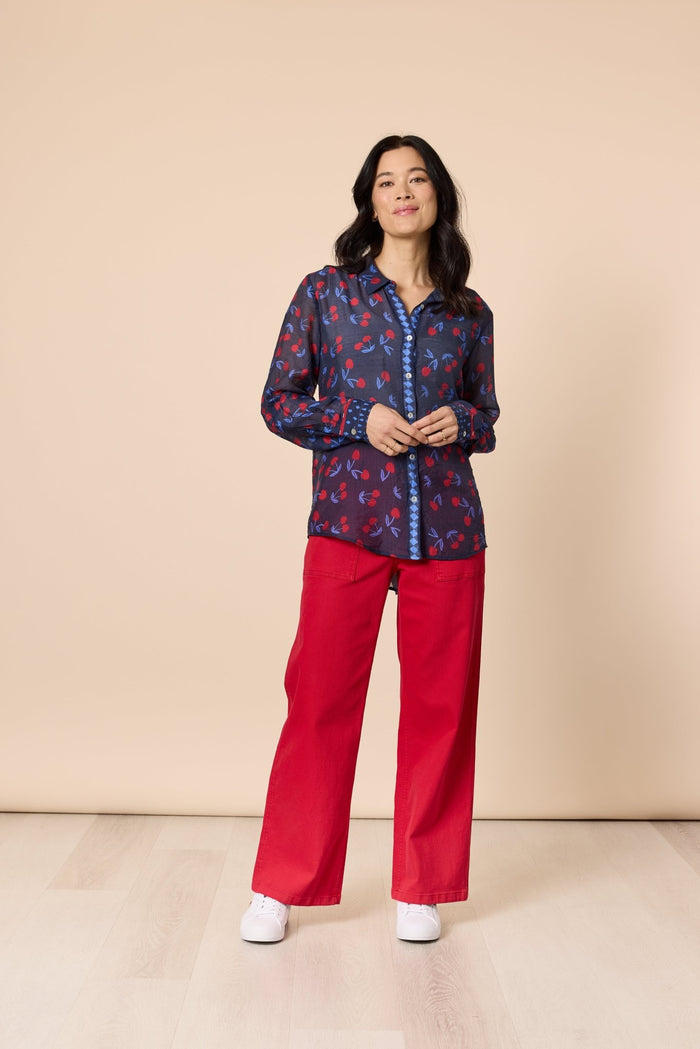 GORDON SMITH_CHERRY DELIGHT SHIRT _ CHERRY DELIGHT SHIRT _ Ebony Boutique NZ