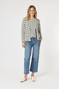 GORDON SMITH_CLOVER CARDIGAN _ CLOVER CARDIGAN _ Ebony Boutique NZ