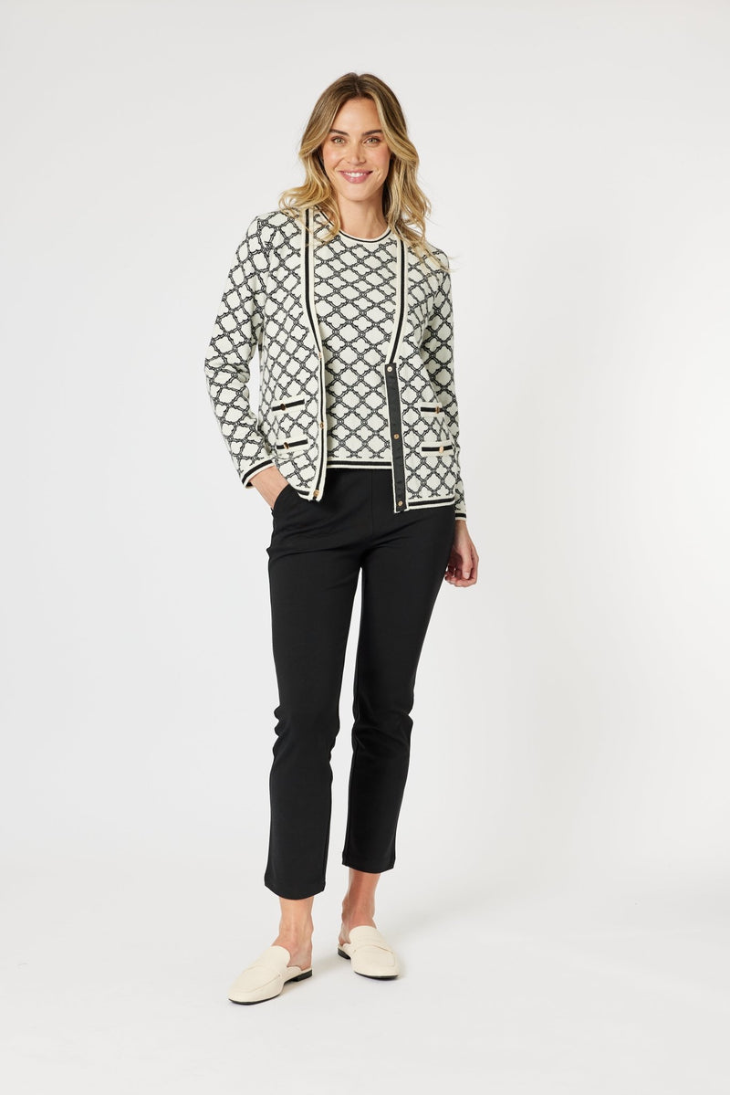 GORDON SMITH_CLOVER CARDIGAN _ CLOVER CARDIGAN _ Ebony Boutique NZ