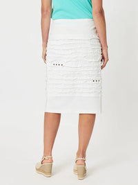 GORDON SMITH_COTTON TWILL SKIRT _ COTTON TWILL SKIRT _ Ebony Boutique NZ