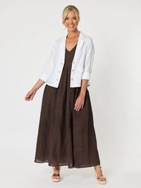 GORDON SMITH_DANIELLE LINEN JACKET _ DANIELLE LINEN JACKET _ Ebony Boutique NZ