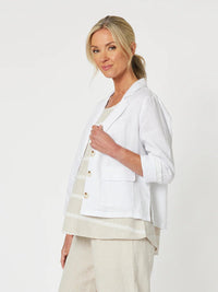 GORDON SMITH_DANIELLE LINEN JACKET _ DANIELLE LINEN JACKET _ Ebony Boutique NZ