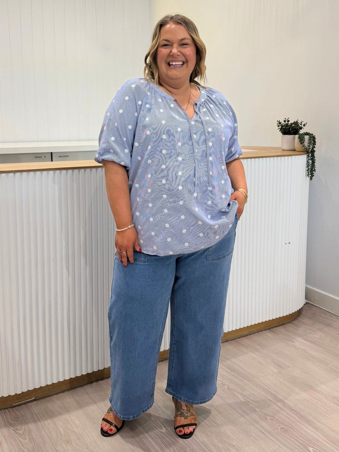 HUDSON WIDE LEG CROP JEAN - DENIM_by_GORDON SMITH_women's_in_New Zealand_ LIFESTYLE _