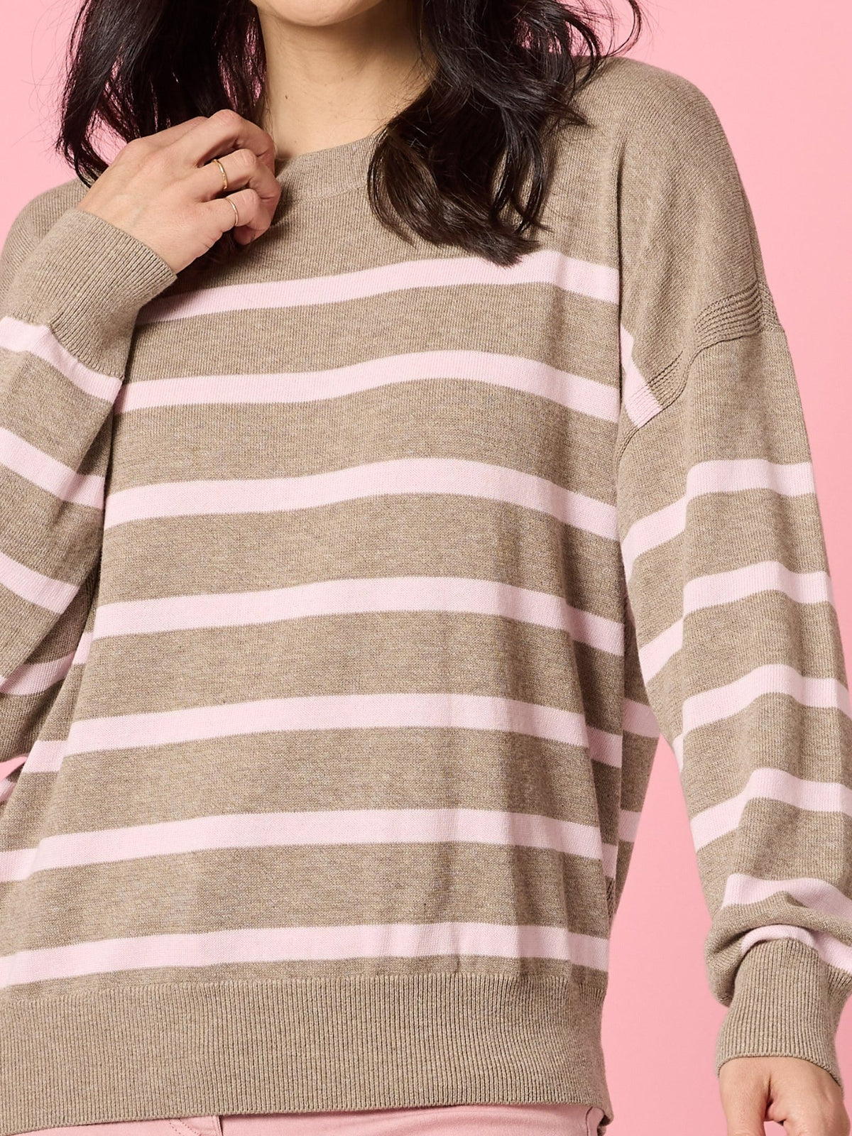IDAHO STRIPE KNIT_by_GORDON SMITH_women's_in_New Zealand_ IDAHO STRIPE KNIT _