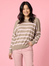 IDAHO STRIPE KNIT_by_GORDON SMITH_women's_in_New Zealand_ IDAHO STRIPE KNIT _