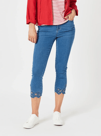 GORDON SMITH_ISLA EMB JEAN DENIM _ ISLA EMB JEAN DENIM _ Ebony Boutique NZ
