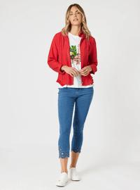 GORDON SMITH_ISLA EMB JEAN DENIM _ ISLA EMB JEAN DENIM _ Ebony Boutique NZ