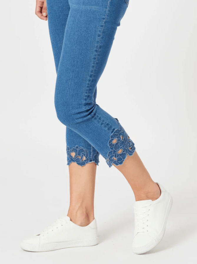 GORDON SMITH_ISLA EMB JEAN DENIM _ ISLA EMB JEAN DENIM _ Ebony Boutique NZ