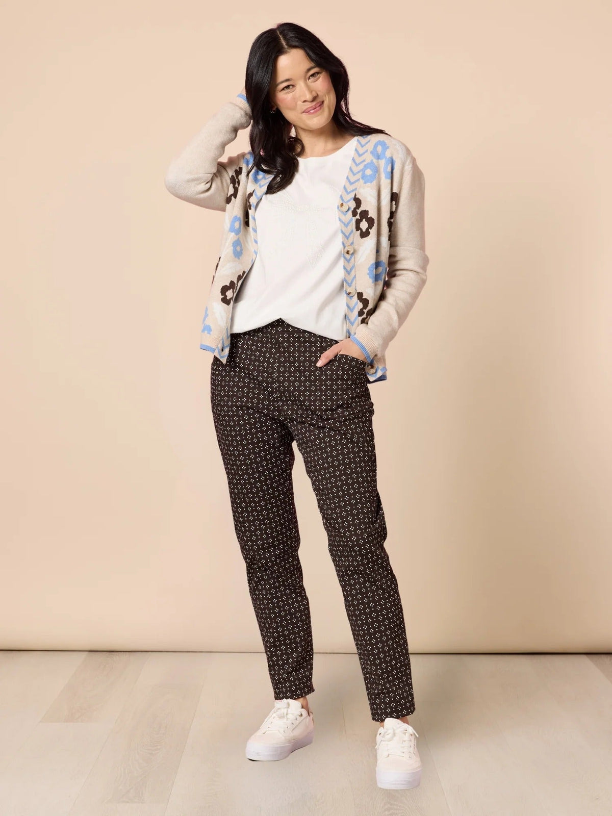 KELLY PRINT PANT_by_GORDON SMITH_women's_in_New Zealand_ KELLY PRINT PANT _