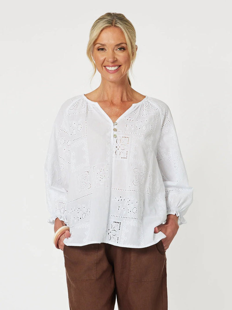 GORDON SMITH_MILA LACE TOP _ MILA LACE TOP _ Ebony Boutique NZ