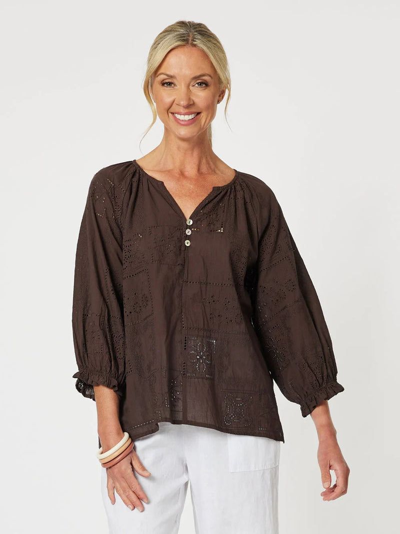 GORDON SMITH_MILA LACE TOP _ MILA LACE TOP _ Ebony Boutique NZ