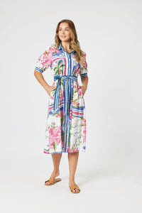 GORDON SMITH_MONACO DRESS SARDINIA BLUE _ MONACO DRESS SARDINIA BLUE _ Ebony Boutique NZ