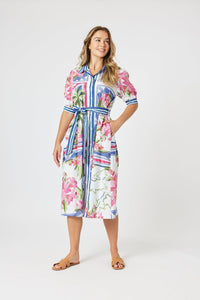 GORDON SMITH_MONACO DRESS SARDINIA BLUE _ MONACO DRESS SARDINIA BLUE _ Ebony Boutique NZ