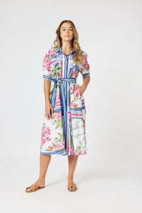 GORDON SMITH_MONACO DRESS SARDINIA BLUE _ MONACO DRESS SARDINIA BLUE _ Ebony Boutique NZ