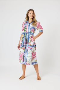 GORDON SMITH_MONACO DRESS SARDINIA BLUE _ MONACO DRESS SARDINIA BLUE _ Ebony Boutique NZ