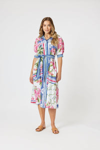 GORDON SMITH_MONACO DRESS SARDINIA BLUE _ MONACO DRESS SARDINIA BLUE _ Ebony Boutique NZ