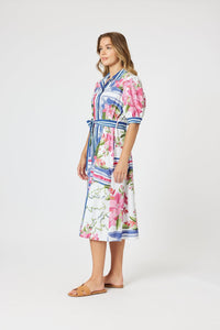 GORDON SMITH_MONACO DRESS SARDINIA BLUE _ MONACO DRESS SARDINIA BLUE _ Ebony Boutique NZ